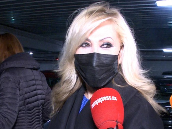 Rosa Benito tras asistir al concierto de María Toledo en Madrid