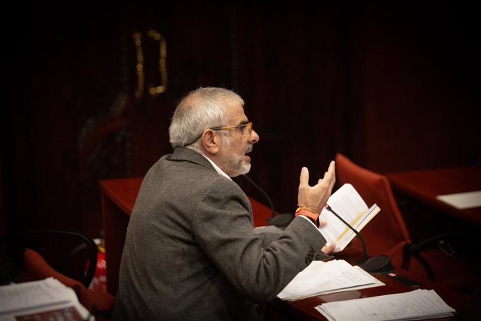 Arxiu - El líder de Cs al Parlament, Carlos Carrizosa
