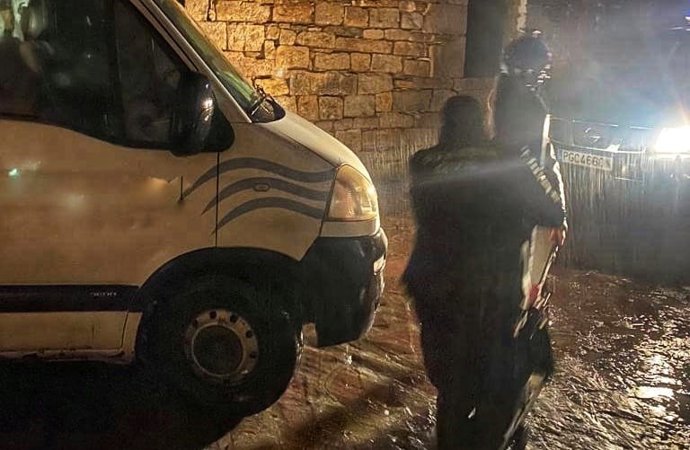 La actuación de la Guardia Civil.