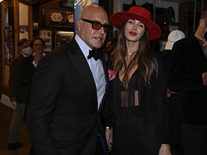 Kiko Matamoros y Marta López en la inauguración de 'Lula Club'