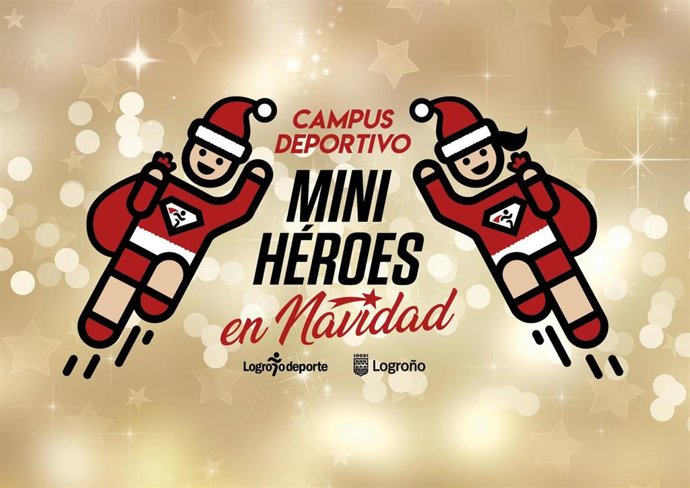 Vuelven los Mini héroes de Logroño Deporte, un campus para disfrutar de la Navidad de forma segura, activa y divertida