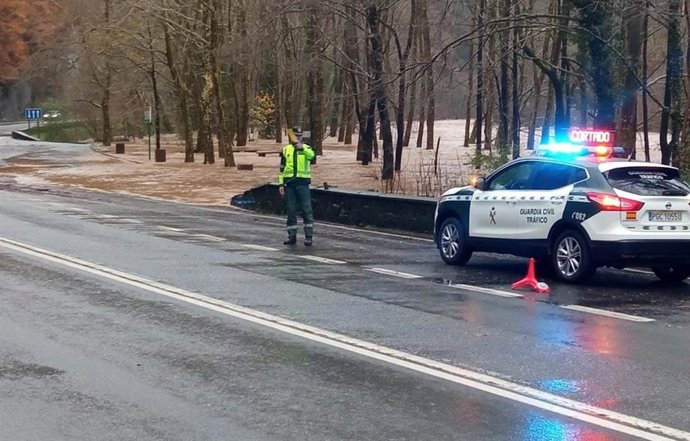 Imagen de un efectivo de Guardia Civil en Navarra