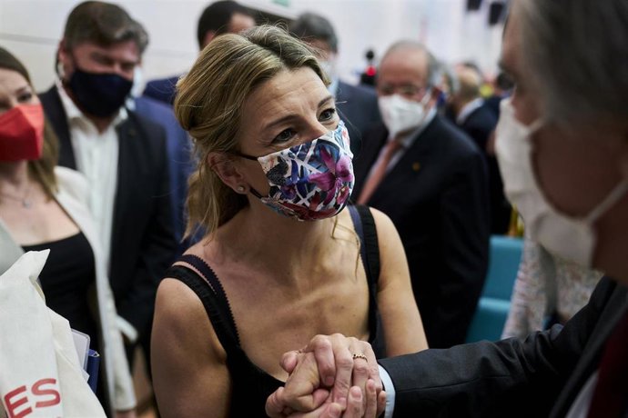 Archivo - La vicepresidenta tercera del Gobierno y ministra de Trabajo y Economía Social, Yolanda Díaz