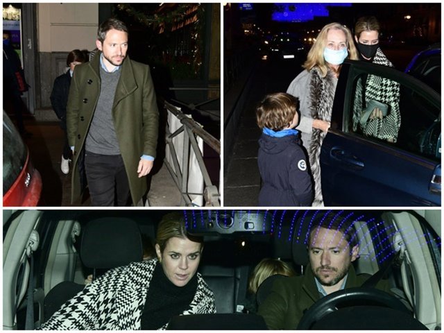 Amelia Bono, cena familiar con Manuel Martos, sus hijos, su madre y su hermana Sofía tras su ruptura con Fernando Ligués