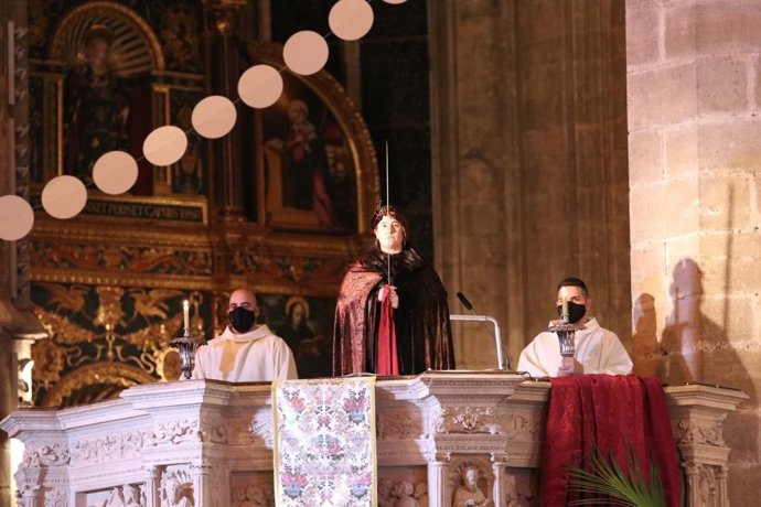 Canto de la Sibila en la Catedral en la Misa del Gallo de 2020.