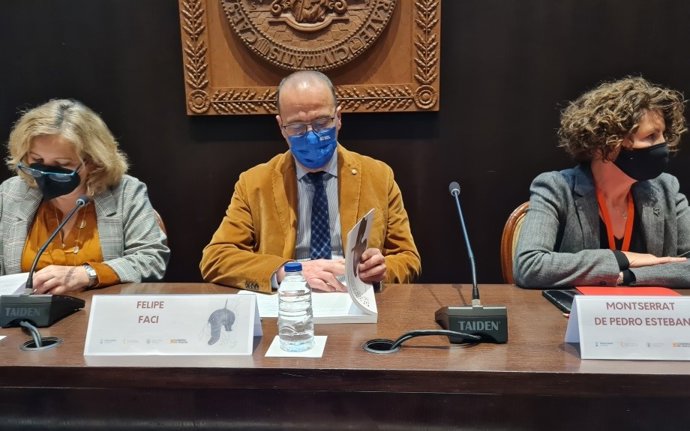 El consejero de Educación, Cultura y Deporte del Gobierno de Aragón, Felipe Faci, presenta la comunidad autónoma como ejemplo de lucha contra el expolio del patrimonio cultural.