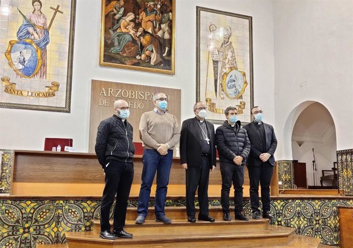 El arzobispo de Toledo, Francisco Cerro Chaves.