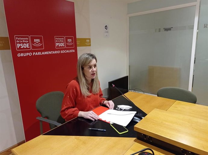 La diputada regional del PSOE, Sara Orradre