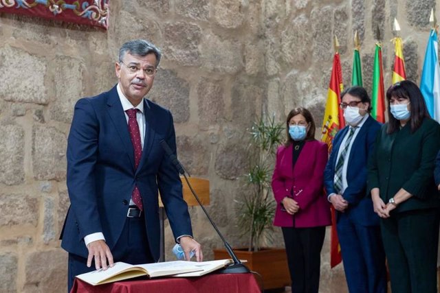 Juan Antonio González toma posesión como portavoz de la Junta de Extremadura