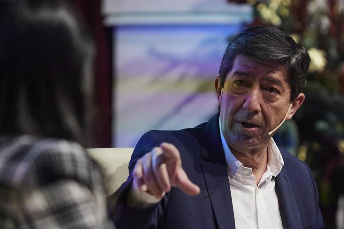 El vicepresidente de la Junta de Andalucía, Juan Marín,