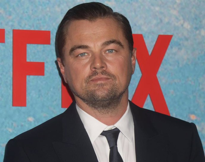 Leonardo DiCaprio en la premiere de Nueva York de No mires arriba