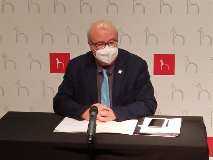 El concejal de Hacienda del Ayuntamiento oscense, José María Romance.