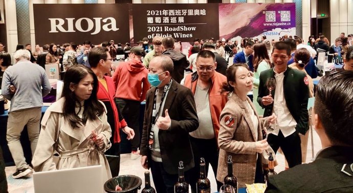 Acto de Rioja en China