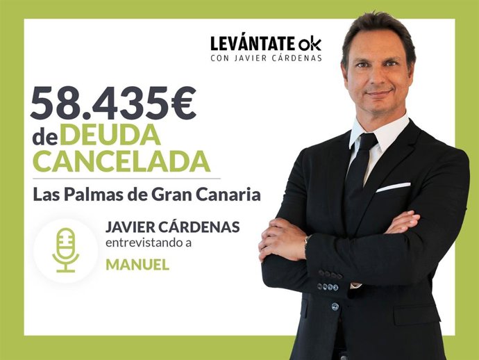 Javier Cárdenas, defensor del cliente en Repara Tu Deuda