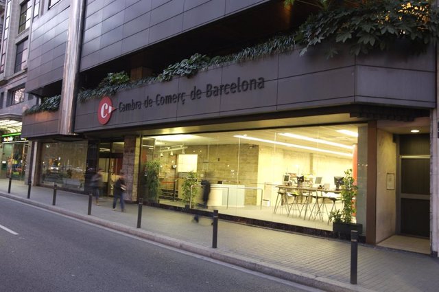 Archivo - Arxiu - Imatge d'un edifici de les oficines centrals de la Cambra de Comerç de Barcelona