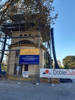 El Ayuntamiento de Valncia inicia las obras de restauración de la Torreta de Estibadores