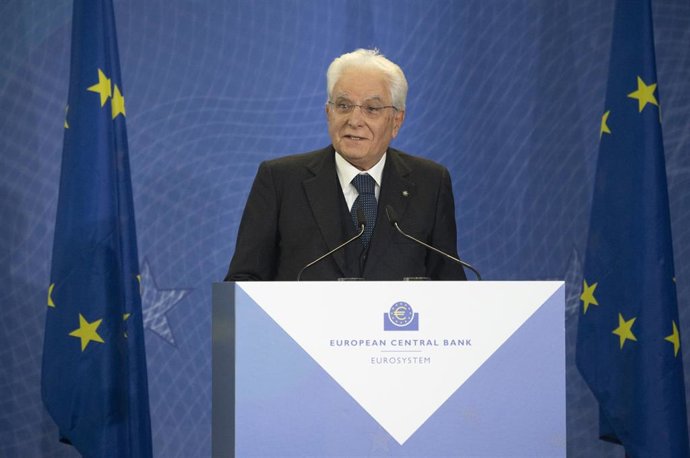 Archivo - El presidente italiano, Sergio Mattarella.