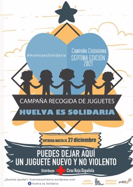 Cartel de la campaña Huelva es Solidaria.