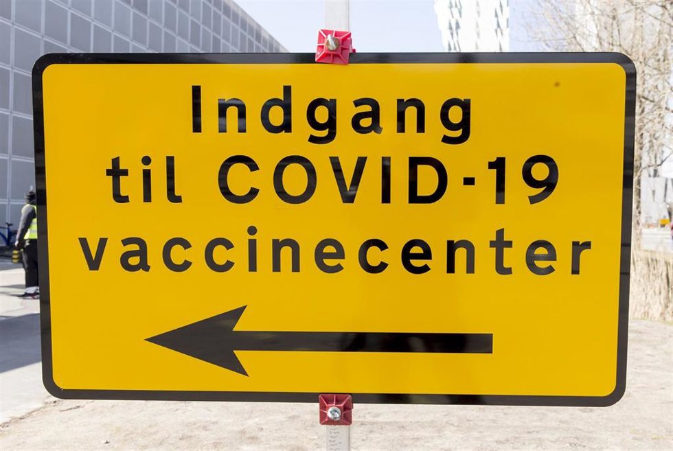 Archivo - Centro de vacunación contra el coronavirus en Copenhague