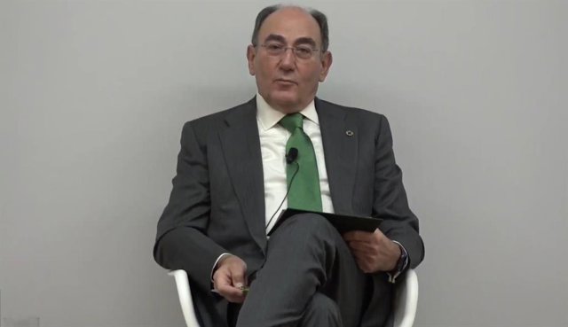 Archivo - El presidente de Iberdrola, José Ignacio Sánchez Galán, en eI Foro del Observatorio Mapfre de Finanzas Sostenibles.