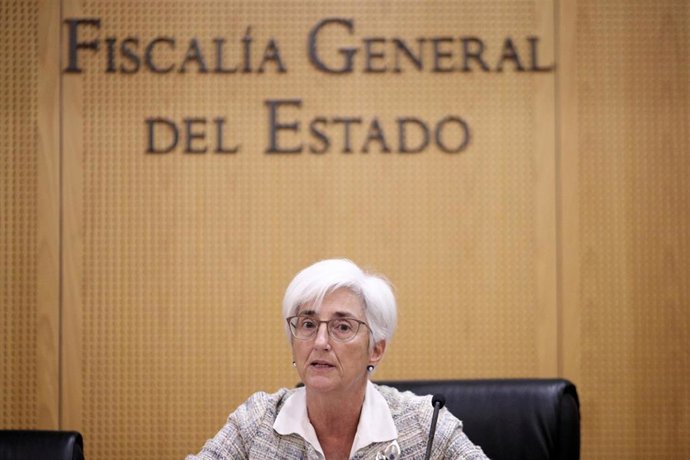 Archivo - La Fiscal General del Estado, María José Segarra, comparece ante los medios con el fin de exponer una valoración preliminar en relación a la sentencia del Tribunal Supremo (Causa especial 20907/2017) sobre el proceso independentista catalán de