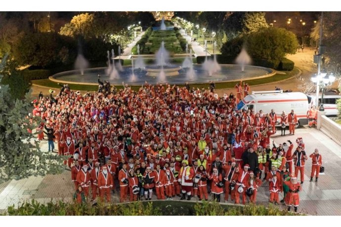Foto de grupo de los participantes en la anterior edición de 'Papá Mañoel'.