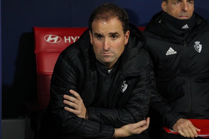 Jagoba Arrasate, entrenador de Osasuna
