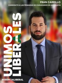 Carrillo afirma, tras admitirse su candidatura a primarias de Cs, que ahora a "cambiar el partido" y hacerlo más abierto