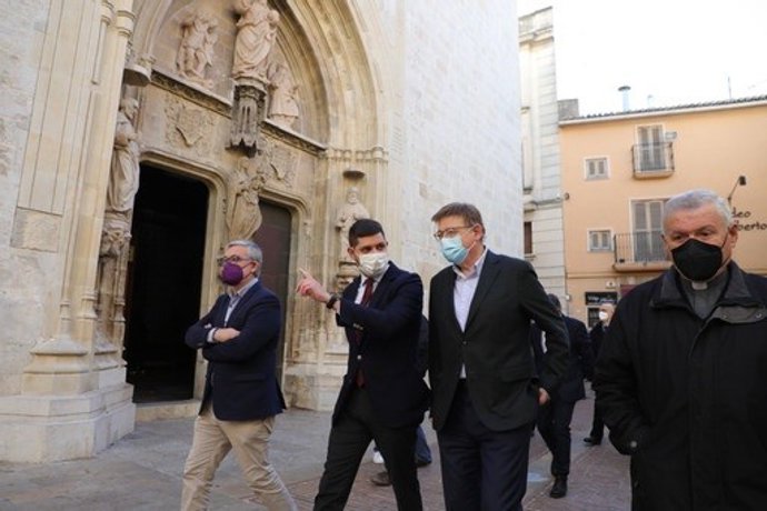 El presidente de la Generalitat, Ximo Puig, visita Gandia