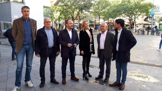 El líder del PP a Catalunya, Alejandro Fernández