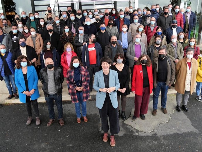 Ana Pontón encabeza la foto de familia del nuevo Consello  Nacional del BNG