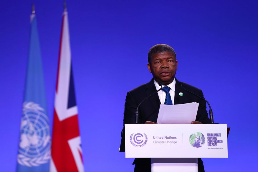 Archivo - El presidente de Angola, Joao Loureno