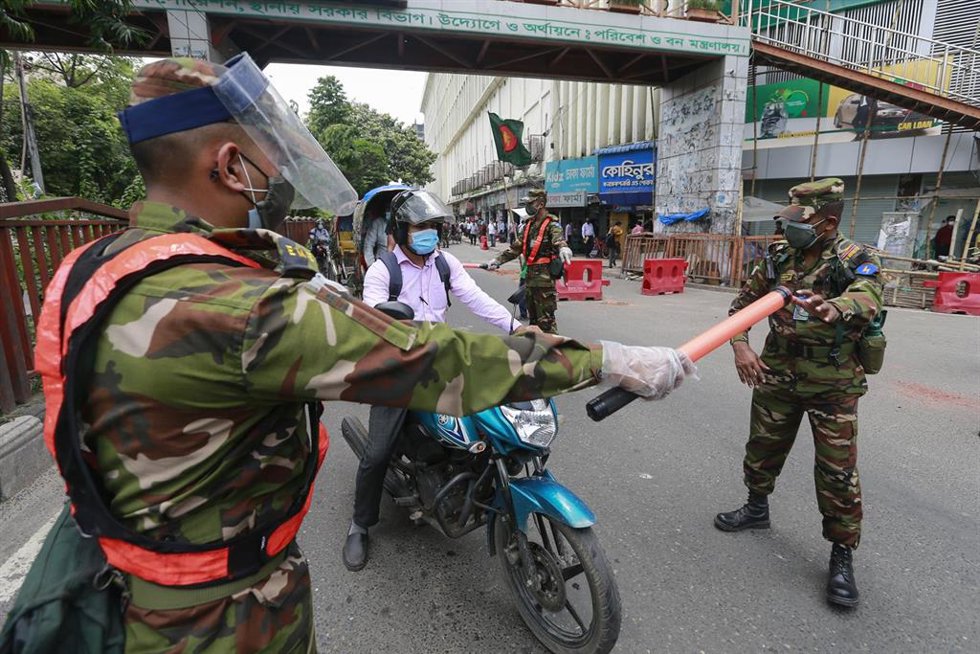 Archivo - Imagen de archivo de las fuerzas de seguridad de Bangladesh 