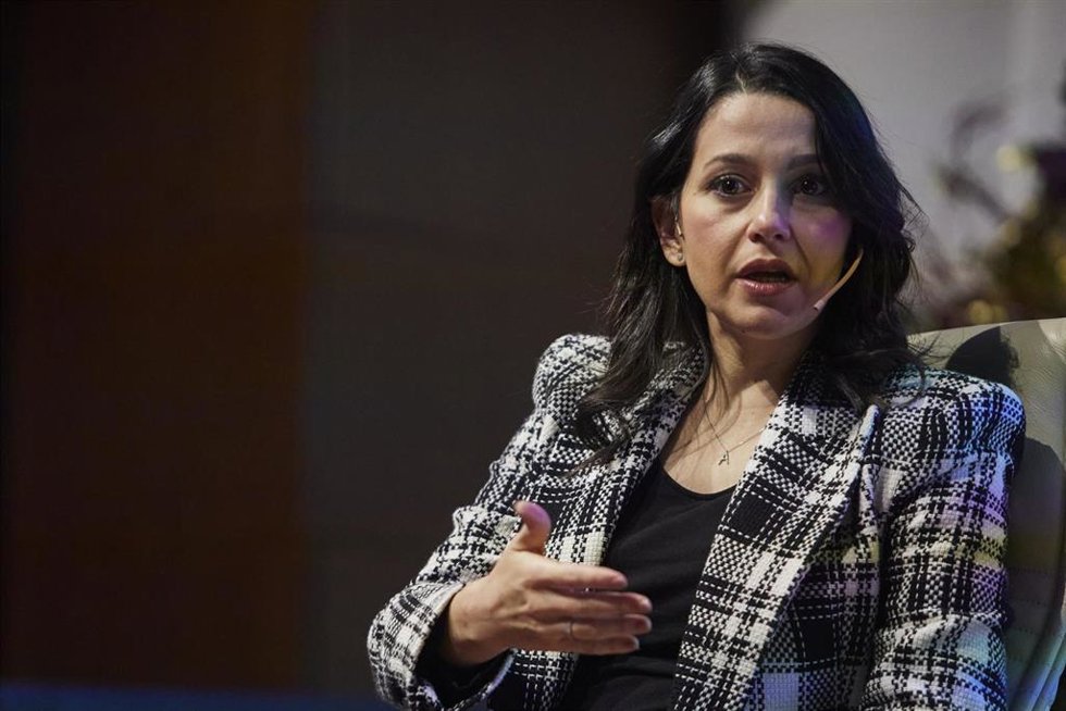 La presidenta de Ciudadanos, Inés Arrimadas.