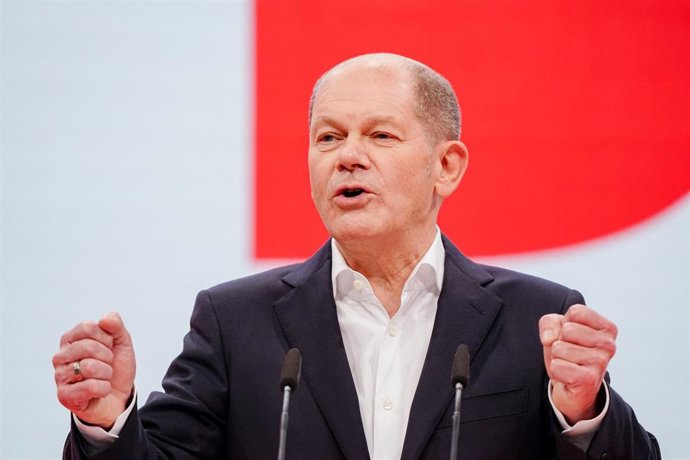 El canciller alemán, Olaf Scholz