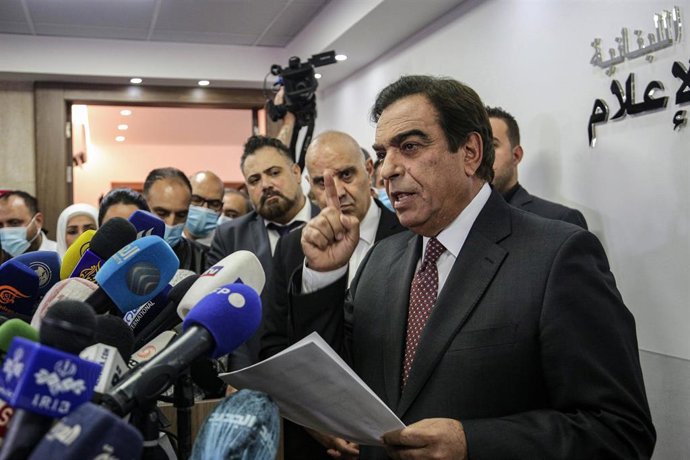 El exministro de Información de Líbano George Kordahi 