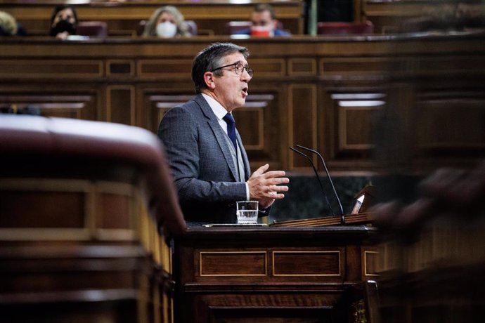 El diputado del PSOE, Patxi López