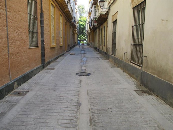 Calle Fernán Caballero de Cádiz