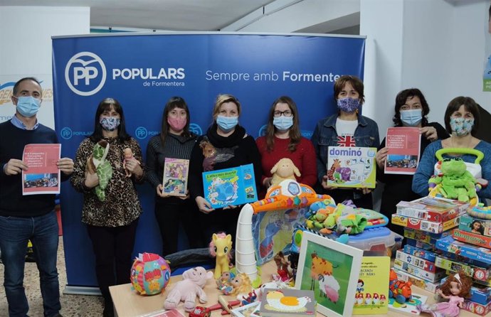 Campaña de recogida de juguetes del PP de Formentera.