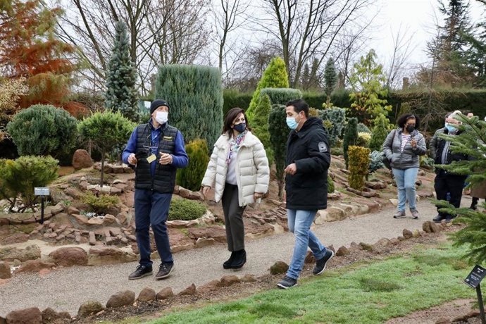 Andreu visita el Jardín Botánico de La Rioja