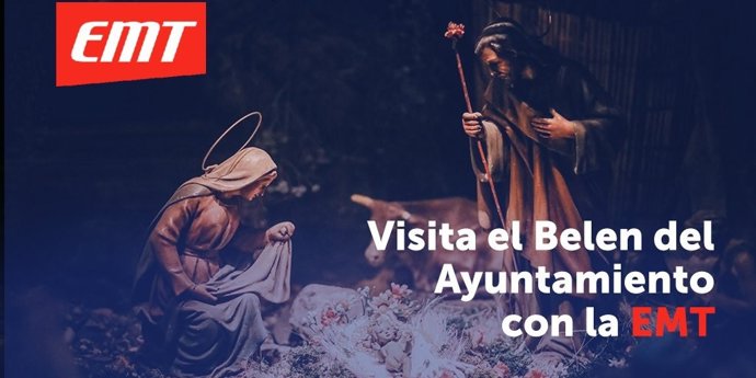 La EMT invita a coger el autobús público para acudir al centro de Málaga durante la Navidad