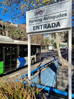 Aparcamiento de Avenidas.