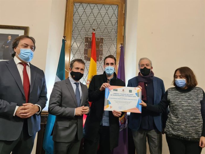 Entrega del Premio Ciudad de Jaén de Investigación Histórica.