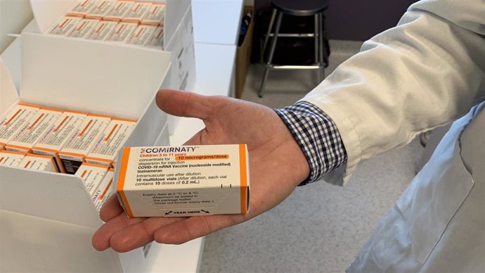 Vacunas pediátricas recibidas en Extremadura