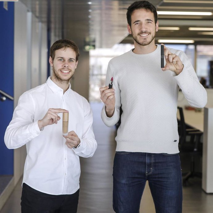 Archivo - Los fundadores de Saigu Cosmetics, Gerard Prats y David Hart.