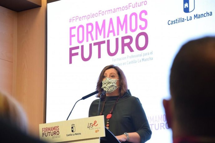 La consejera de Economía, Empresas y Empleo de C-LM, Patricia Franco