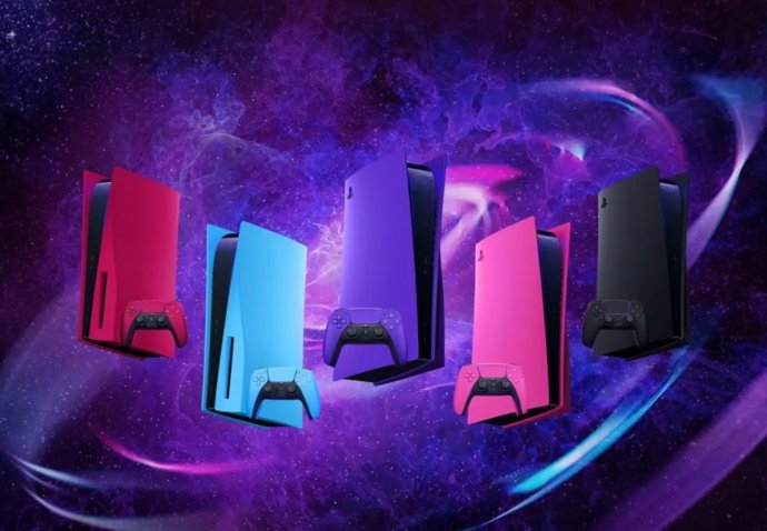 Carcasas de colores para PS5