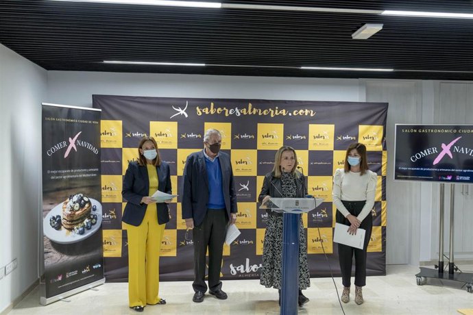 La Diputación Provincial de Almería presenta el I Salón Gastronómico Ciudad de Vera Comer X Navidad