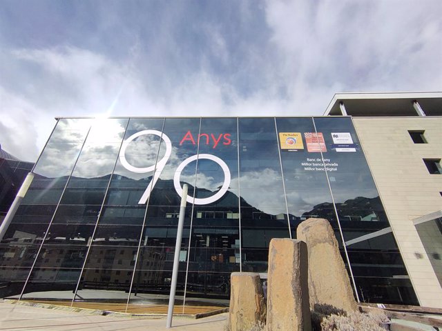 Archivo - Arxiu - La seu central d'Andbank a Escaldes-Engordany (Andorra)