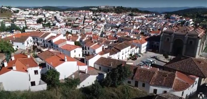 Archivo - Imagen del casco histórico de Aracena (Huelva).